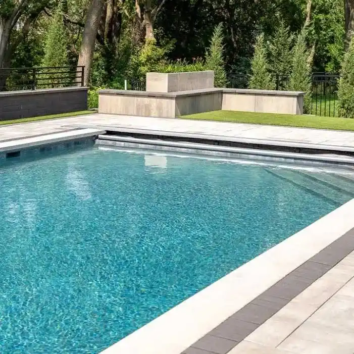 An outdoor pool